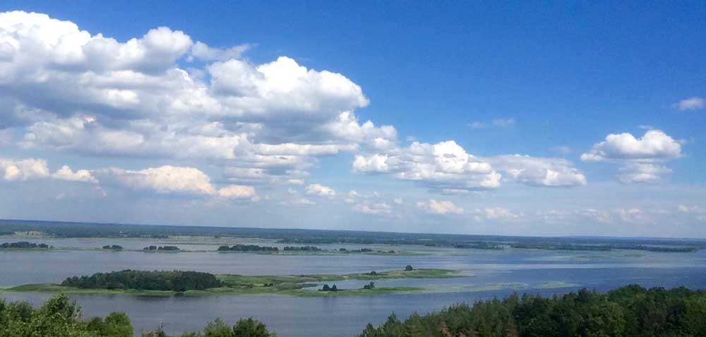 Der Dnieper bei Kiew